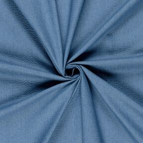 Denim Baumwoll-Mix Seersucker – jeansblau, 