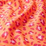 Badeanzugstoff Leoprint – pfirsichorange/intensiv pink,  thumbnail number 2
