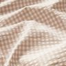Seersucker kleines Karo, beige &ndash; anemone/weiss,  thumbnail number 2