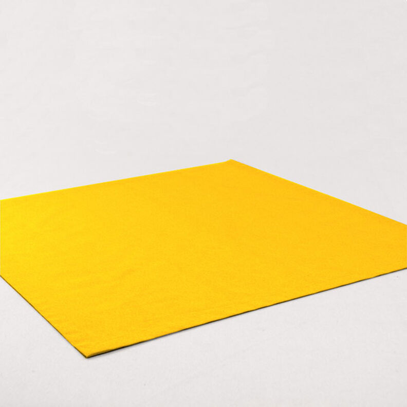 Filz 45 cm / 4 mm stark – sonnengelb,  image number 2