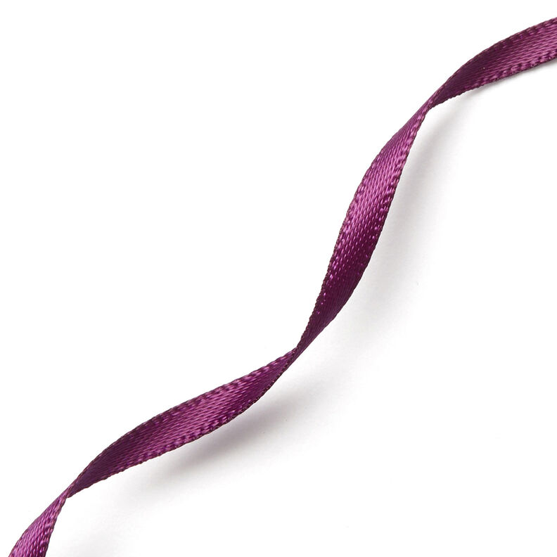 Satinband [3 mm] – aubergine,  image number 3