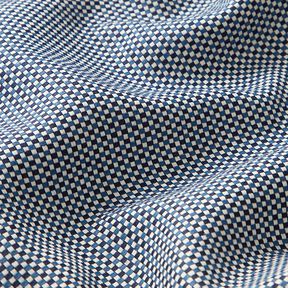 Dekostoff Jacquard Struktur Uni – blau, 