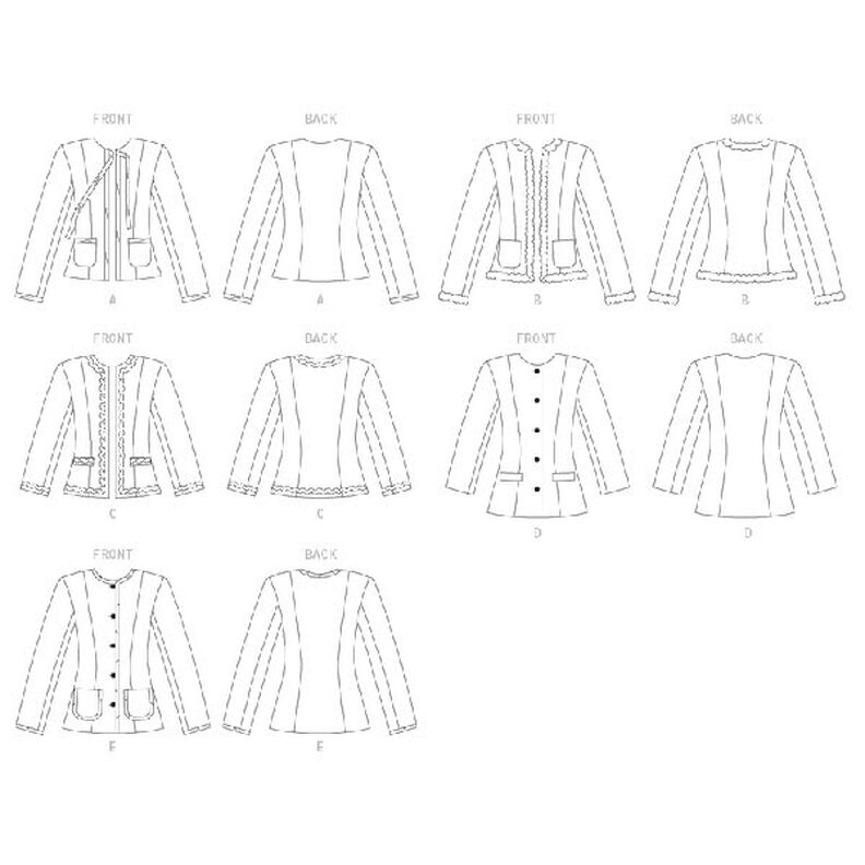 Jacke | Vogue V7975,  image number 6