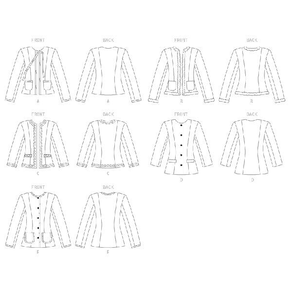Jacke | Vogue V7975,  image number 6