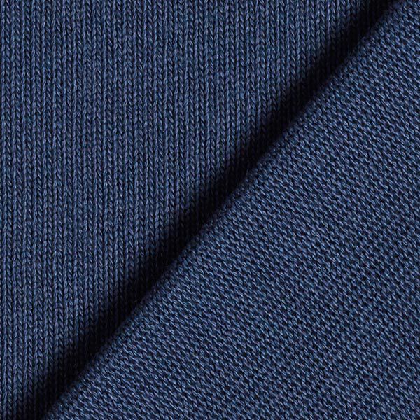 Baumwoll-Strickstoff – marineblau, image number 3