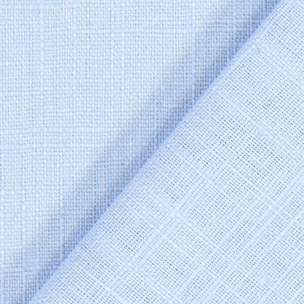 Leinen Medium – babyblau | Reststück 50cm