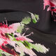 Viskose Chiffon verwischte Blumen – schwarz,  thumbnail number 2