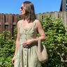 Viskose-Mix Schimmerglanz – hellkhaki,  thumbnail number 7