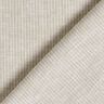 Leinen-Baumwoll-Mix schmale Streifen – helltaupe/weiss,  thumbnail number 4