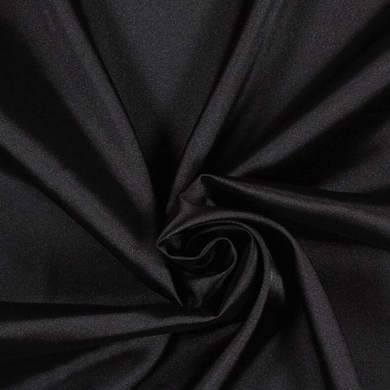 Stretch Satin – schwarz,  image number 1