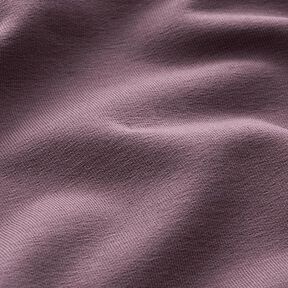 Leichter French Terry Uni – aubergine, 