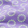 Beschichtete Baumwolle bunte Kreise – lavendel/maigrün,  thumbnail number 2