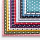 Baumwollpopeline mittellgroße Sterne – marineblau/weiss,  thumbnail number 3