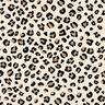 Sweatshirt angeraut Leo Print | Poppy Fabrics – creme/anemone,  thumbnail number 1