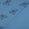 Sweatshirt angeraut Flugzeuge | Poppy Fabrics – jeansblau,  thumbnail number 4
