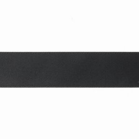 Satinband [25 mm] – schwarz, 