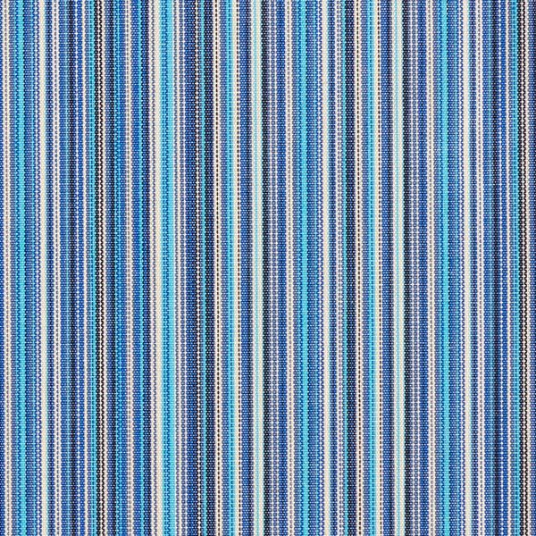 Markisenstoff feine Streifen – blau,  image number 1