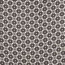 Chiffon Blumenornamente – schwarz/weiss,  thumbnail number 1