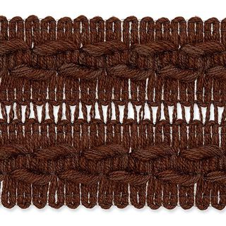 Falztresse Strick - braun, 