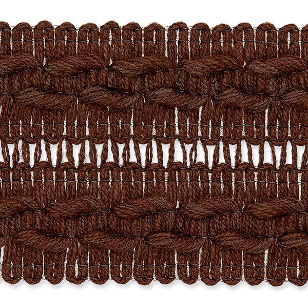 Falztresse Strick - braun