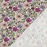 Baumwolljersey Blumenmeer | Poppy Fabrics – wollweiss/flieder,  thumbnail number 4