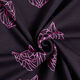 Alpenfleece Origami-Wolf  – schwarz/neonpink,  thumbnail number 3