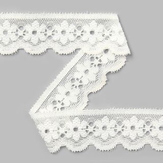 Elastische Spitze [27 mm] - wollweiss, 