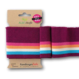 GOTS Bio Strickbündchen CUFF ME COLLEGE [140 cm | 7,5 cm] | Albstoffe | Hamburger Liebe, 