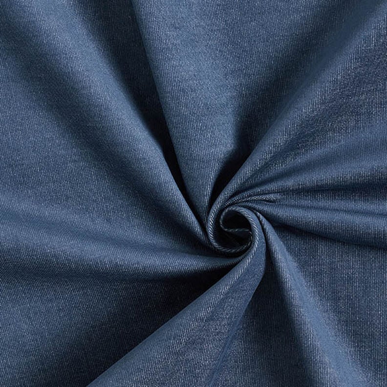 Stretch-Feincord Jeans-Look – jeansblau, image number 1