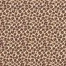 Baumwollstoff Cretonne Leo klein – beige/braun,  thumbnail number 1