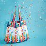 Taschen Panel Canvas bunte Pinseltupfen – weiss,  thumbnail number 10