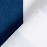 Dekostoff Baumwollköper Streifen – weiss/indigo,  thumbnail number 4
