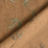 Feincord Glitzerstickerei Blumen – hellbraun,  thumbnail number 5