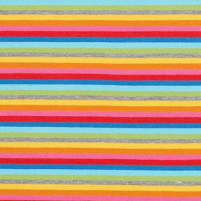 Baumwolljersey Regenbogen-Ringel | by Poppy, 