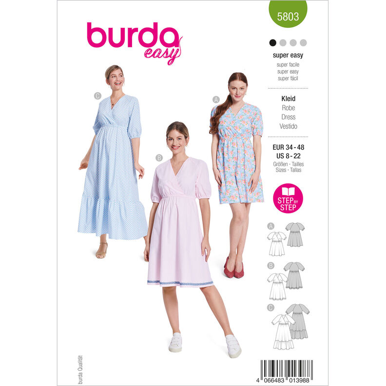Kleid | Burda 5803 | 34-48,  image number 1