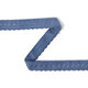Elastisches Spitzen-Einfassband (Falzgummi) - blaugrau,  thumbnail number 1