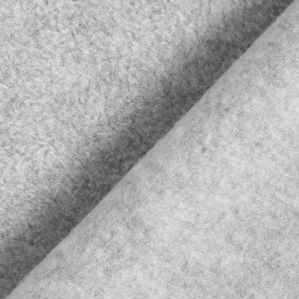 Antipilling Fleece Melange – hellgrau,  image number 3
