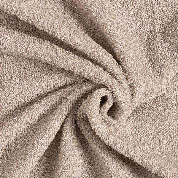 Frotteestoff – dunkelbeige, image number 1