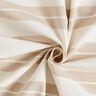 Dekostoff Canvas Streifenmix recycelt – beige,  thumbnail number 3