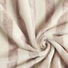 Frotteestoff Bambus Blockstreifen – mandel/helltaupe,  thumbnail number 4