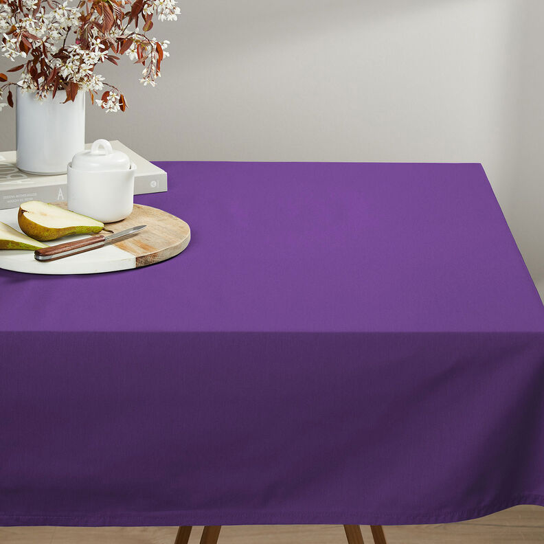 Baumwollstoff Cretonne Uni – lila,  image number 5