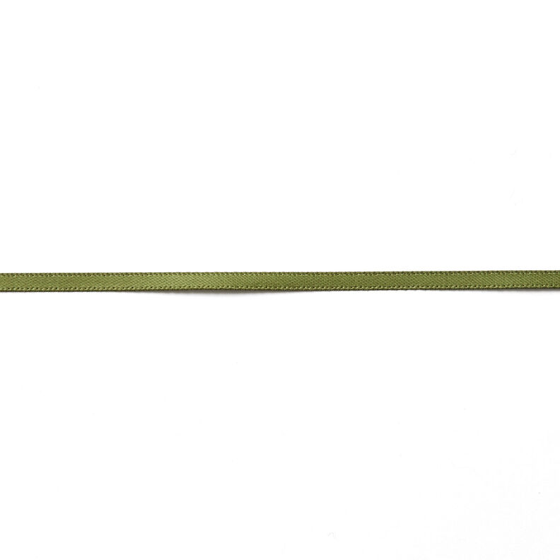 Satinband [3 mm] – oliv,  image number 1