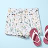 Baumwollpopeline Leben am Teich Digitaldruck – weiss/babyblau,  thumbnail number 6