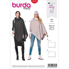 Cape | Burda 6175 | 34-44, 