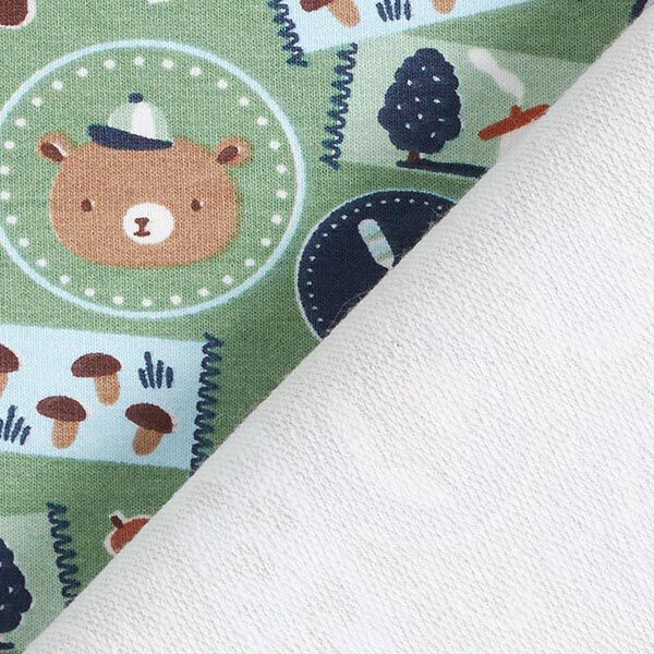 French Terry Sommersweat Natur-Patches – schilf