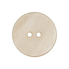 Perlmuttknopf Pastell - hellbeige, 