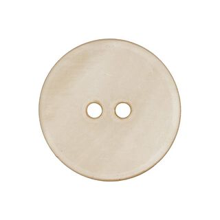 Perlmuttknopf Pastell - hellbeige, 