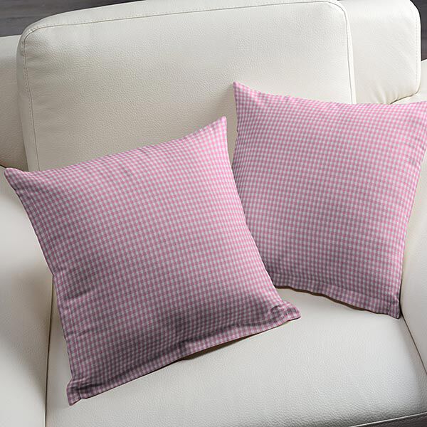 Baumwollstoff Vichy - 0,5 cm – rosa, image number 4