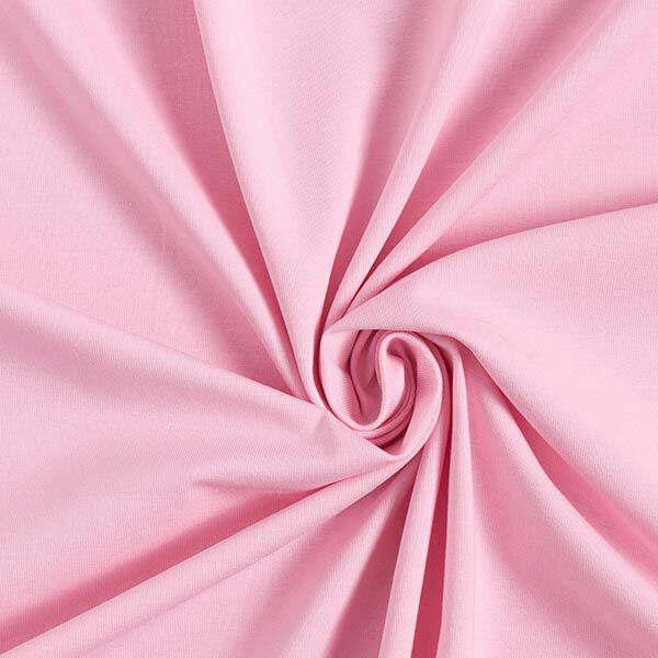 Baumwolljersey Medium Uni – rosa