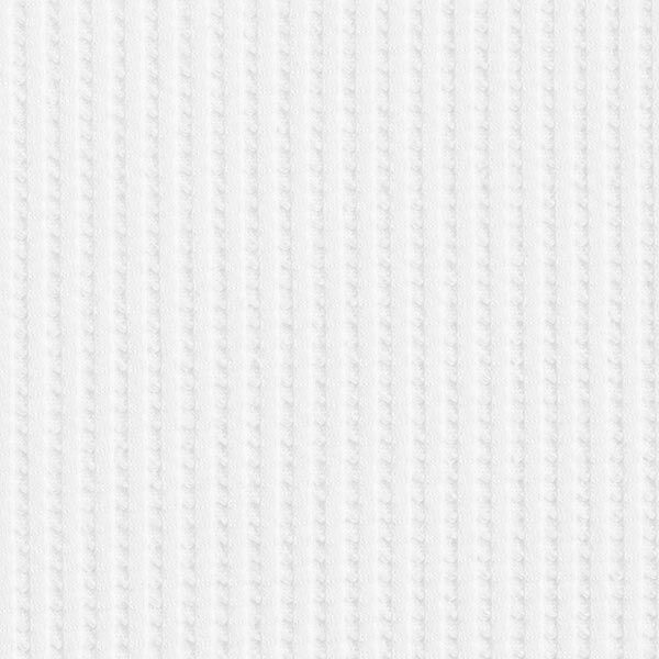 Baumwoll-Waffeljersey Uni – weiss | Reststück 50cm